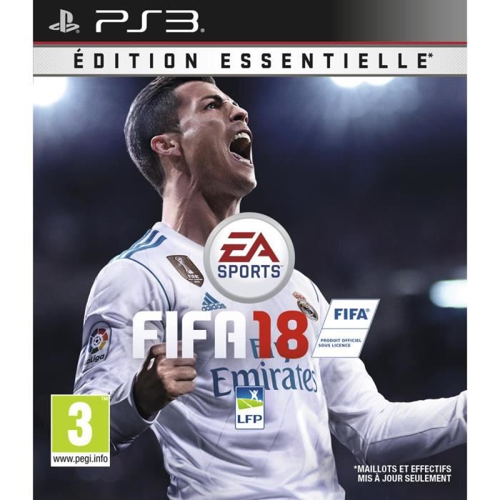 Fifa 18 Edition Essentielle Jeu Ps3