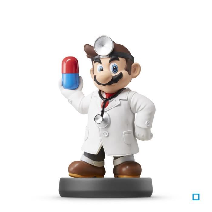 Figurine Amiibo - Dr. Mario NÂ°42 A¢ Collection Super Smash Bros.