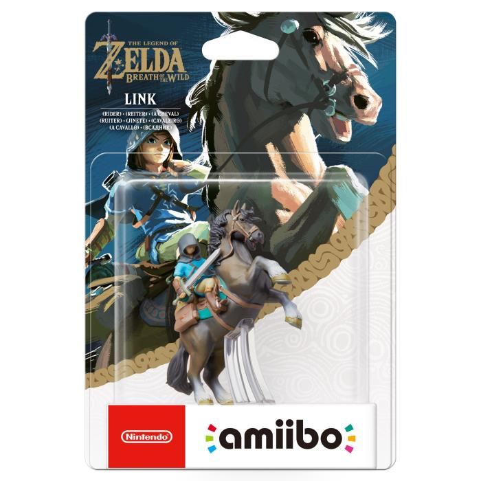Figurine Amiibo - Link Cavalier (breath Of The Wild) A¢ Collection The Legend Of Zelda