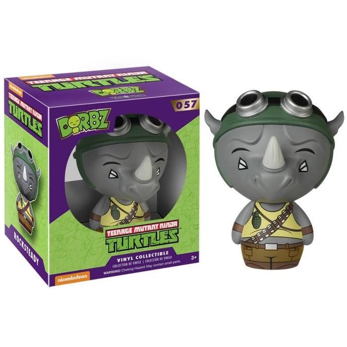 Funko Figurine Tortues Ninja Rocksteady Dorbz 8cm