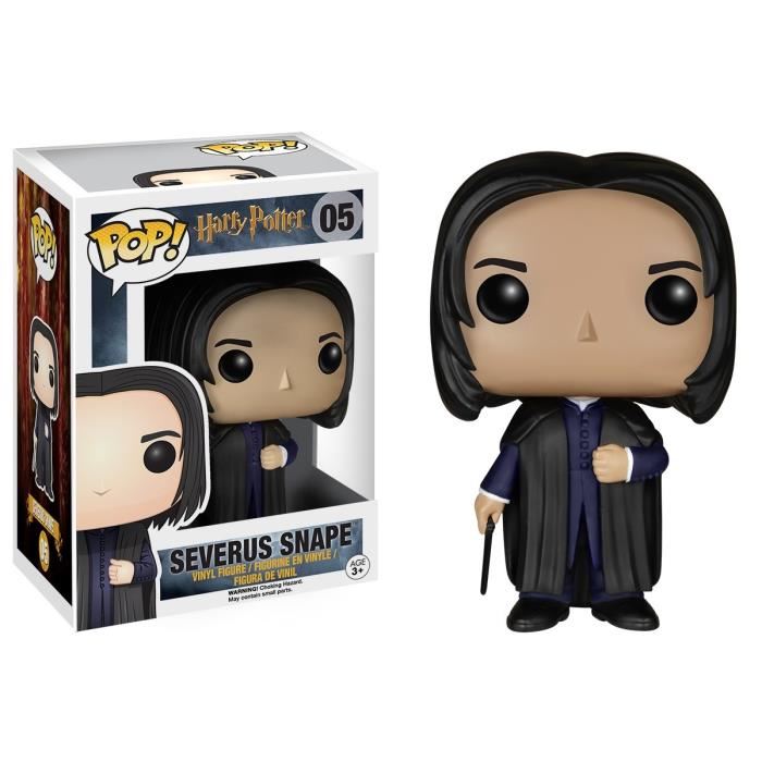 Figurine Funko Pop! Movies - Harry Potter - Severus Snape - Noir - Sous Licence Officielle