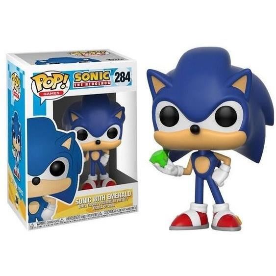 Figurine Funko Pop! Sonic: Sonic Avec L'emeraude Mere