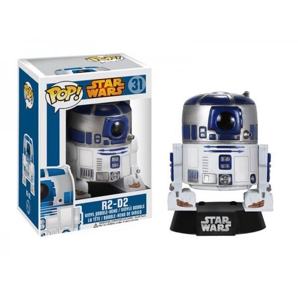 Figurine Funko Pop! Star Wars - R2-d2 - Blanc - Funko - Pop! Vinyl Bobble Head