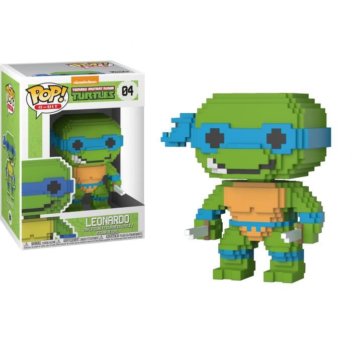 Funko - Pop Tmnt 8-bit Leonardo Figurine...