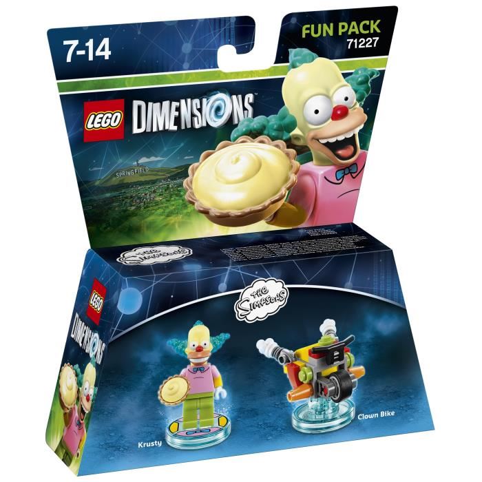 Figurine Lego Dimensions - Pack Heros - The Simpsons - Krusty