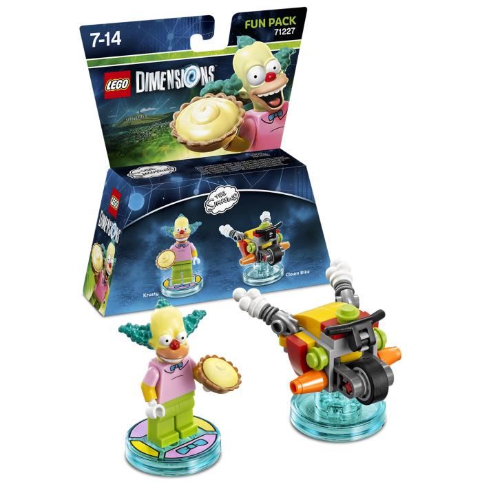 Figurine Lego Dimensions - Pack Heros - The Simpsons - Krusty