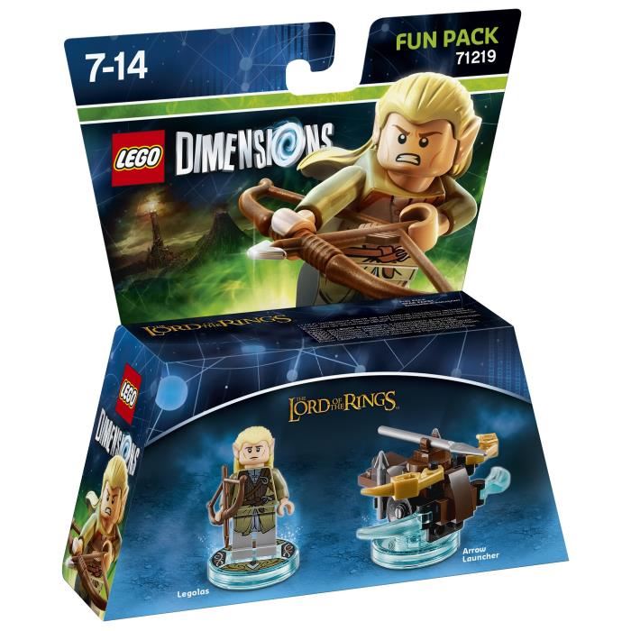 Figurine Lego Dimensions - Pack Heros - Le Seigneur Des Anneaux - Legolas