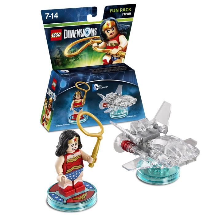 Figurine Lego Dimensions - Wonder Woman - Dc Comics