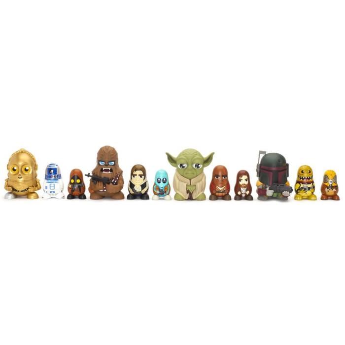 Figurines Poupees Russes Star Wars - Pack 3 - 9cm - Enfant - Garantie 2 Ans