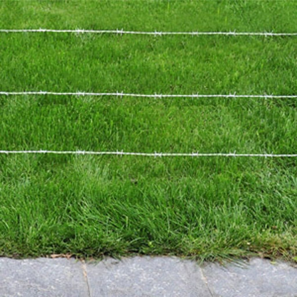 Fil Barbele Vidaxl 500 M Acier Galvanise Haute Resistance O 16 Mm