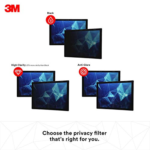 Filtre de confidentialite High Clarity 3M - Filtre de confidentialite pour ordinateur portable - noir - pour Microsoft Surface Pro