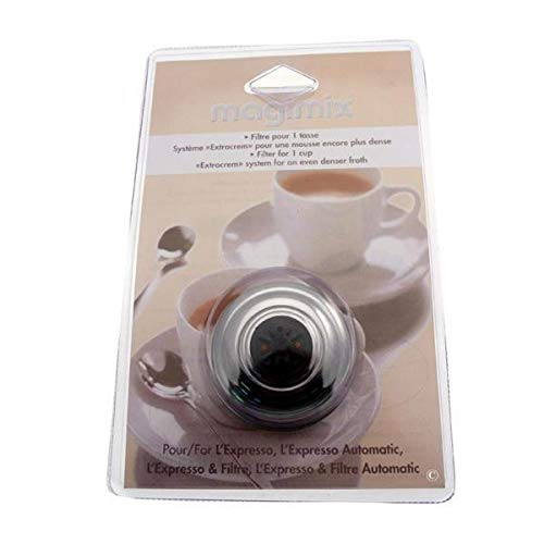 Filtre Expresso 1 Tasse Magimix 505458 - Gris - Cafe Moulu - Capacite 100 Ml