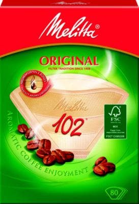 Melitta Filtre A Cafe Melitta 80 Filtres Brun 102 - 8-10 Tasses