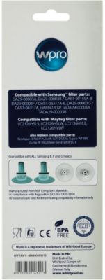 Filtre A Eau Interne Pour Refrigerateur Americain Samsung Wpro App1001