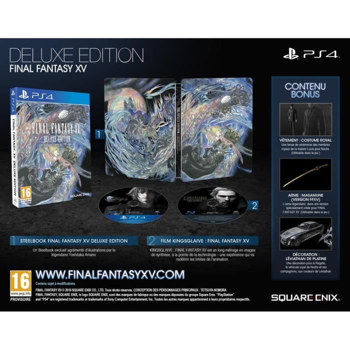 Final Fantasy Xv Edition Deluxe