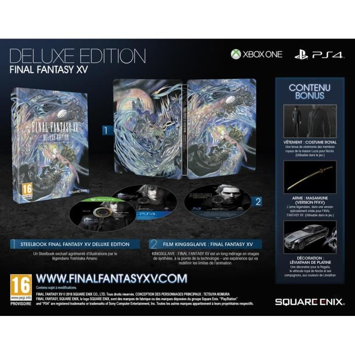 Final Fantasy Xv Edition Deluxe