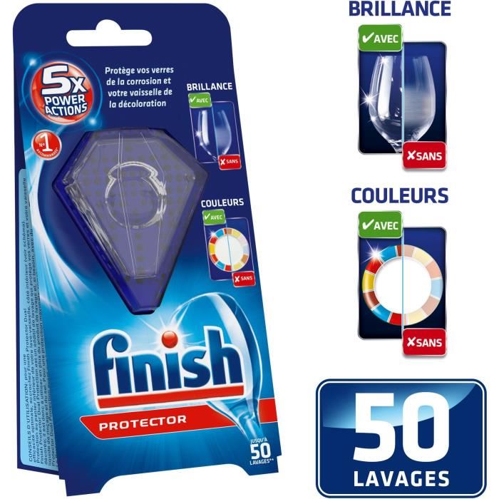 Finish D71 Protection Contre La Corrosion Et Decoloration De La Vaisselle 50 Lavages