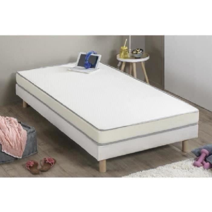 Matelas Mousse 90 X 190 Cm Deko Dream Huopa Mousse Confort Ferme 10 Cm Fabrication Europeenne