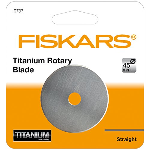 Lame Rotative - Fis - Ø45 Mm - Titane - Rechange Pour Massicot Et Cutter - Coupe Droite