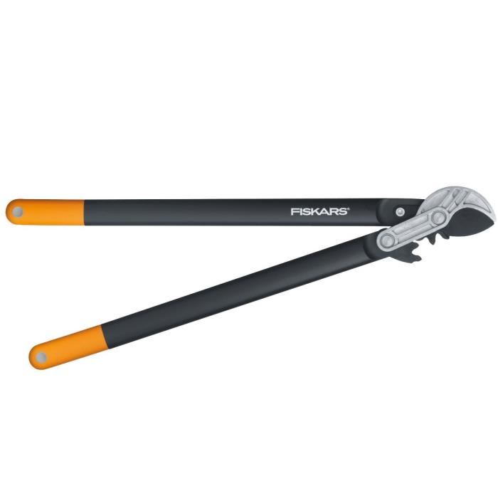 Coupe-branches Fiskars Powergear? Ii L77 A Cremaillere Et A Enclume 70cm Ø 50mm