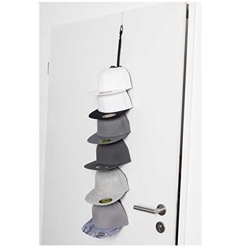 Chapeau.fr Organiseur Cap Rack Pour 18 Casquettes Noir