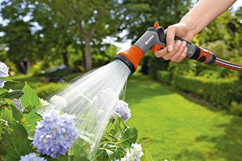 Gardena 4647-20 Tuyau D'arrosage En Spirale Avec Pistolet Arroseur Et Accessoires 10 M