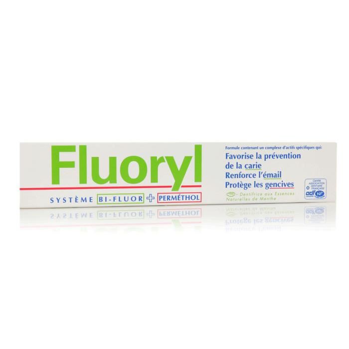 Fluoryl - Dentifrice Menthe - 75 Ml