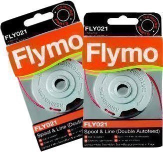 Flymo Fly021 Lot De 2 Bobines De Recharg
