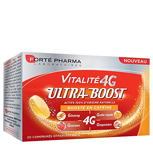 Forte Pharma Vitalite 4g Ultra Boost 20 Comprimes Effervescents