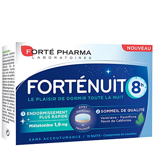 Forte Pharma Fortenuit 8h 15 Comprimes Bi-couches