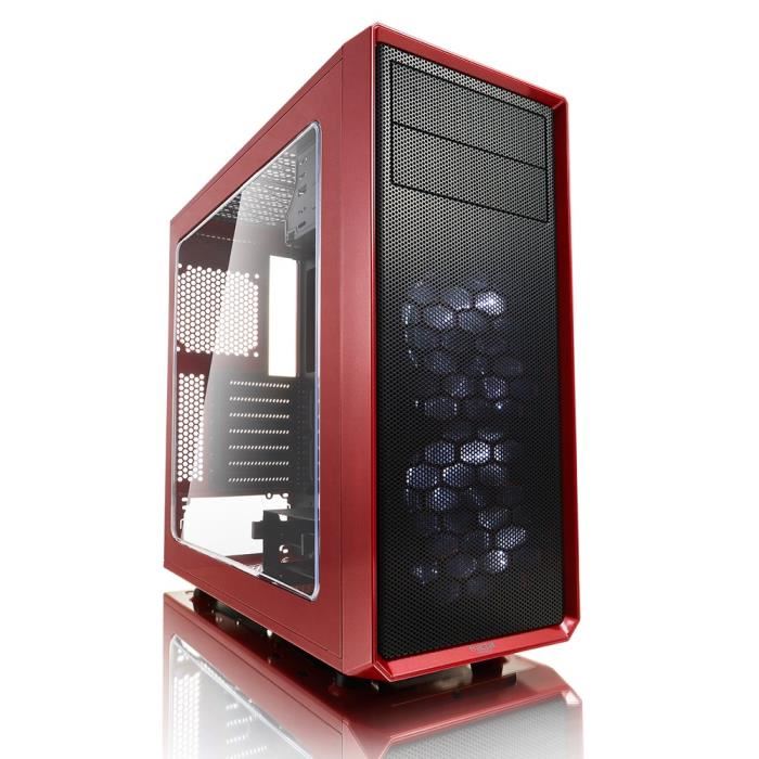 Fractal Design Boitier Pc Focus G Red Window