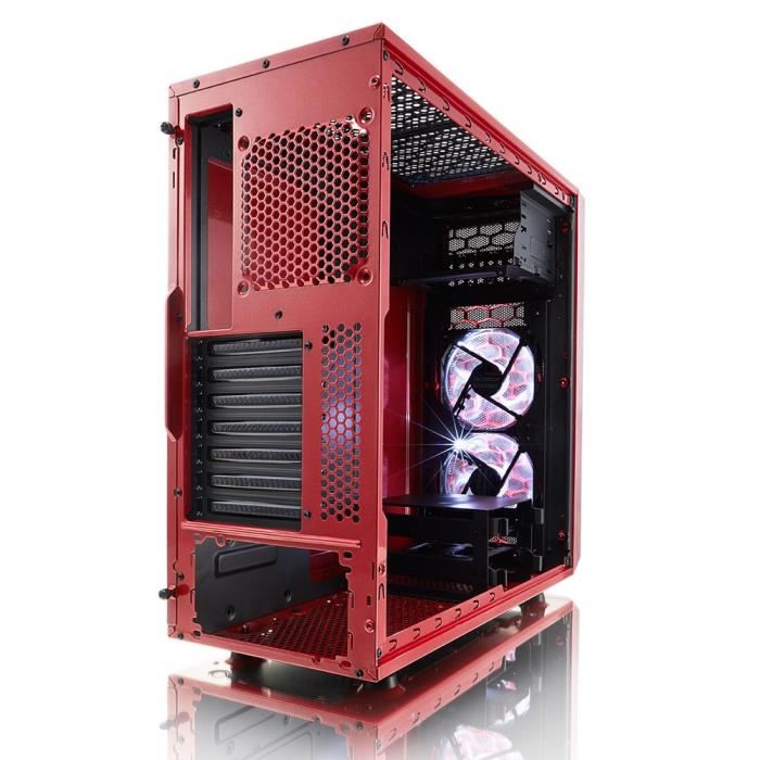 Fractal Design Boitier Pc Focus G Red Window