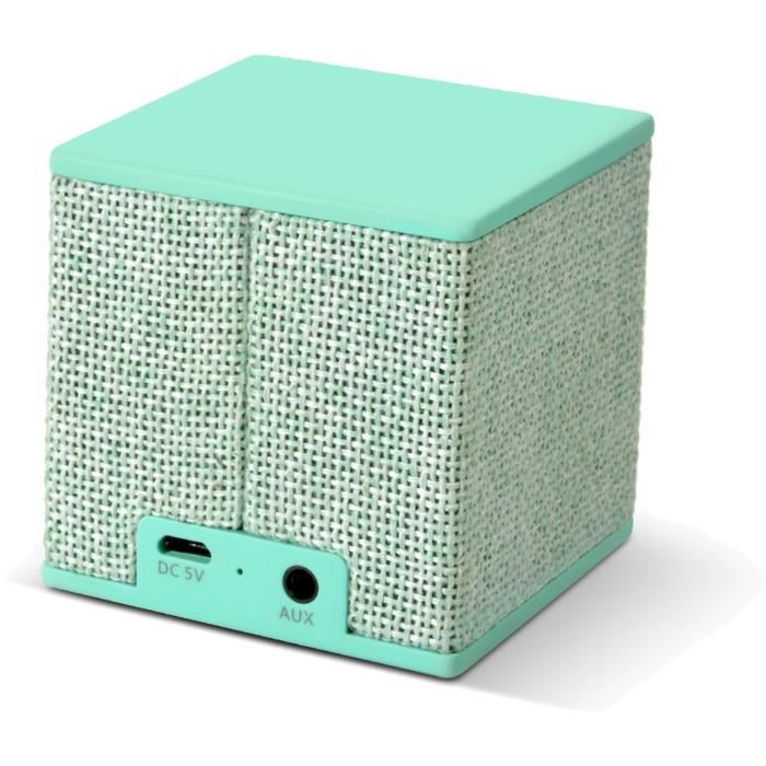 Fresh 'n Rebel Rockbox Cube Fabriq Enceinte Bluetooth Menthe