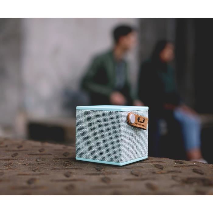 Fresh 'n Rebel Rockbox Cube Fabriq Enceinte Bluetooth Menthe