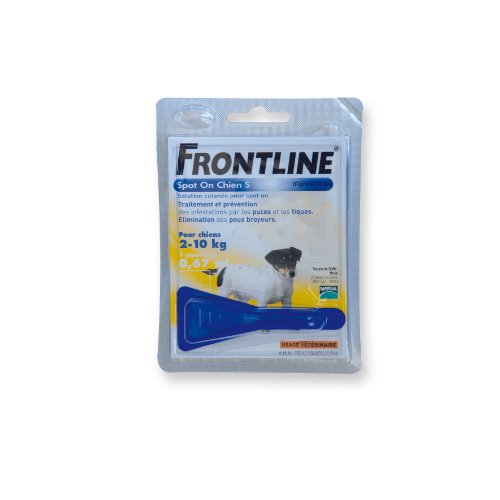 Frontline Spot-on Chien S 2 A10kg - 1 Pipette