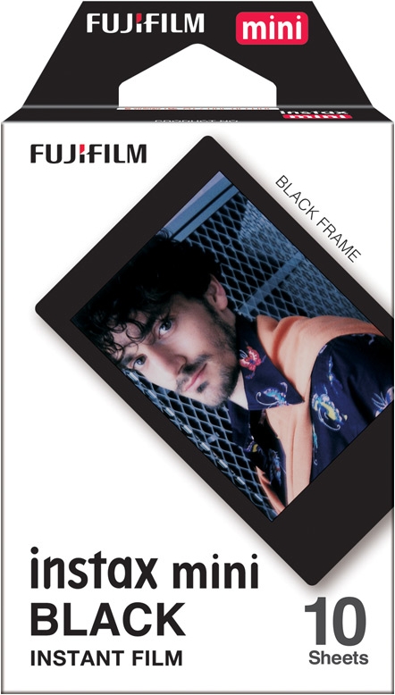 Fujifilm Instax Mini Color Frame Noir (10 Poses)