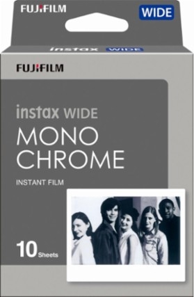 Fuji Instax Wide Monochrome 10 Poses