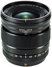 Objectif Grand Angle Fujifilm Xf 16mm F/1.4 R Wr - Ouverture F/1.4 - Distance Focale 16mm - Poids 375g