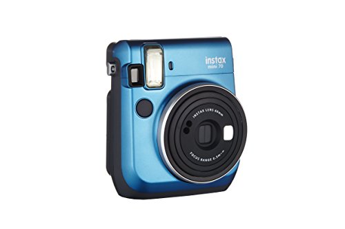 Appareil Photo Instantane Fujifilm Instax Mini 70 - Bleu - Contrôle Automatique De L'exposition - Mode Selfie