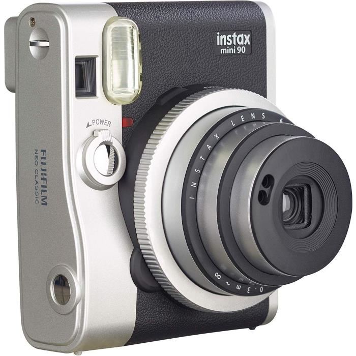 Appareil Photo Instantane Fujifilm Instax Mini 90 Neo Classic - Noir