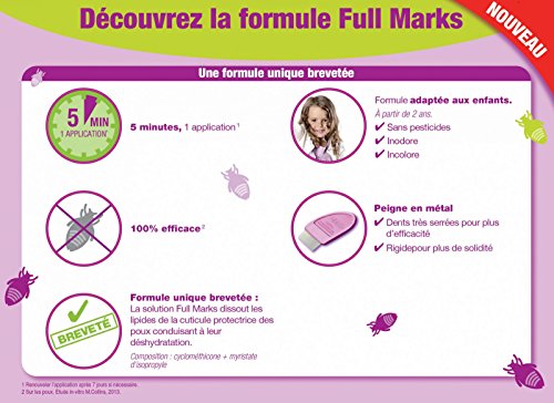 Full Marks Spray Anti-poux 150ml+ Peigne