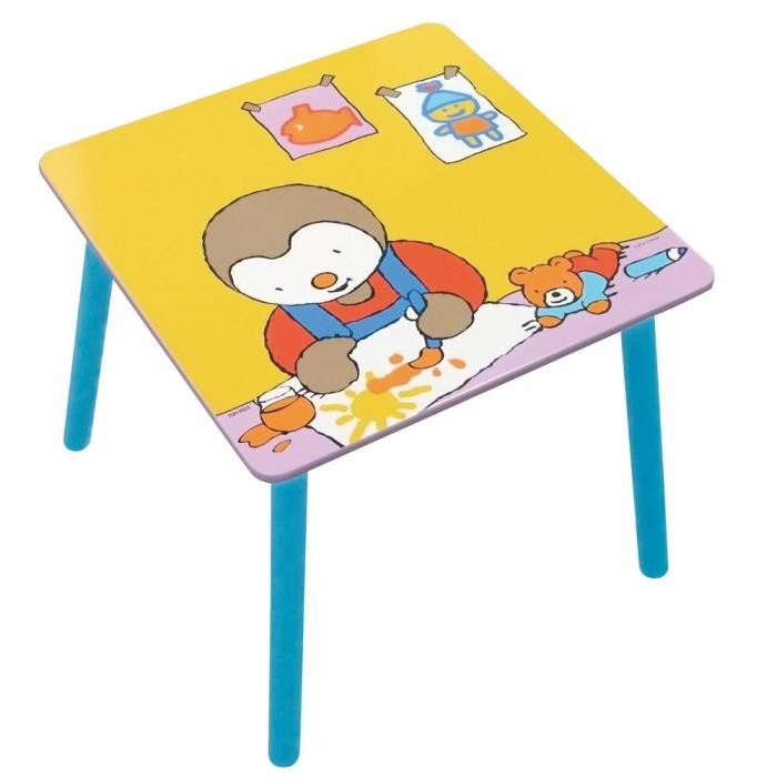 Tchoupi Table Carree Cijep