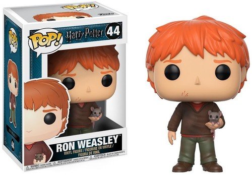 Figurine - Funko - Ron Weasley - Vinyle 9 Cm - Harry Potter - Boîte-fenetre