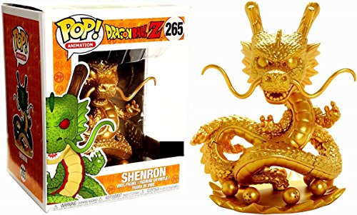 Funko Pop Animation 265 Dragon Ball Z Shenron Gold Oversized Exclusive Figurine Pop