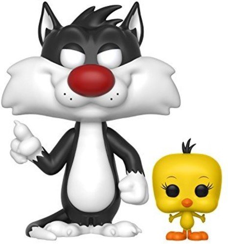 Figurine Funko Pop! Looney Tunes: Titi & Grosminet - Funko - 2 Figurines - Noir - Exterieur