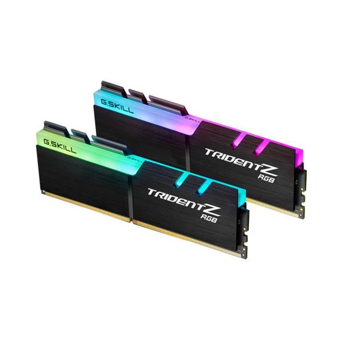 Gskill Memoire Pc Ram Trident Z Rgb 16go 2x8go 3200 Mhz Ddr4 Cas 16 F4 3200c16d 16gtzr