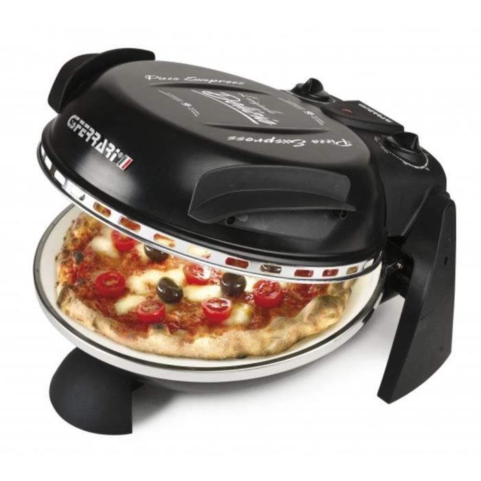 G3FERRARI G1000601 Four a pizza - Noir