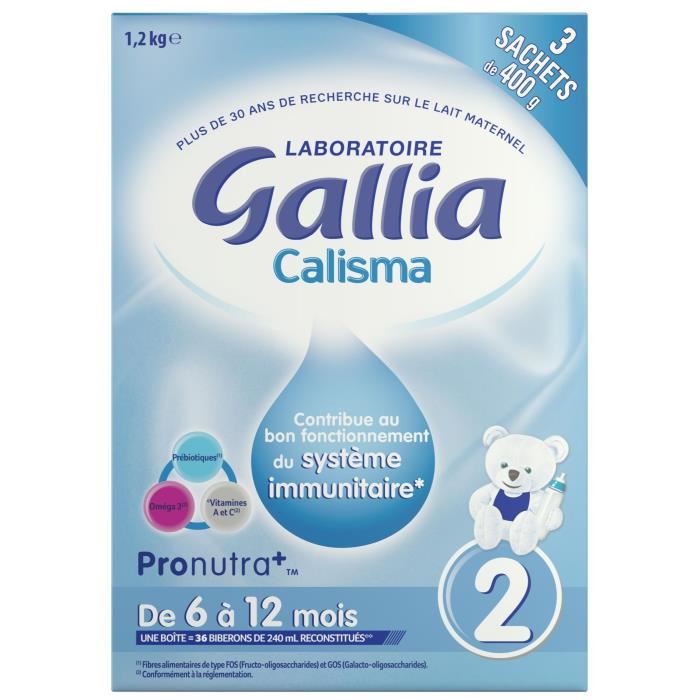 Gallia Calisma Lait En Poudre 2e Age Bag In Box 12kg