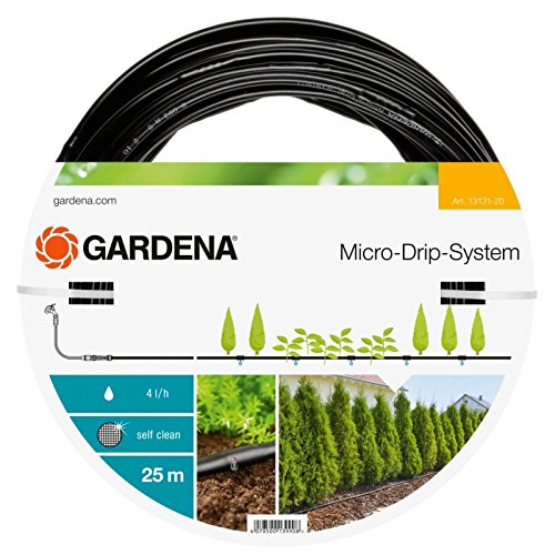 GARDENA Tuyau a goutteurs incorpores de surface Micro Drip 25 m 4 lh