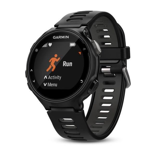 Garmin Forerunner 735xt Montre Cardio Gps Multisports - Noir Et Gris